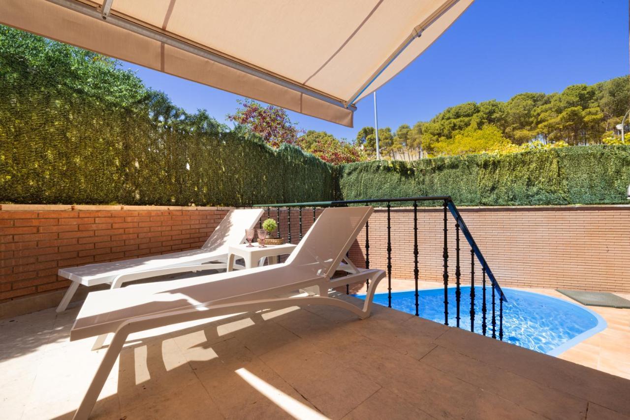 Casa Con Piscina En El Centro Villa Tudela Exteriör bild