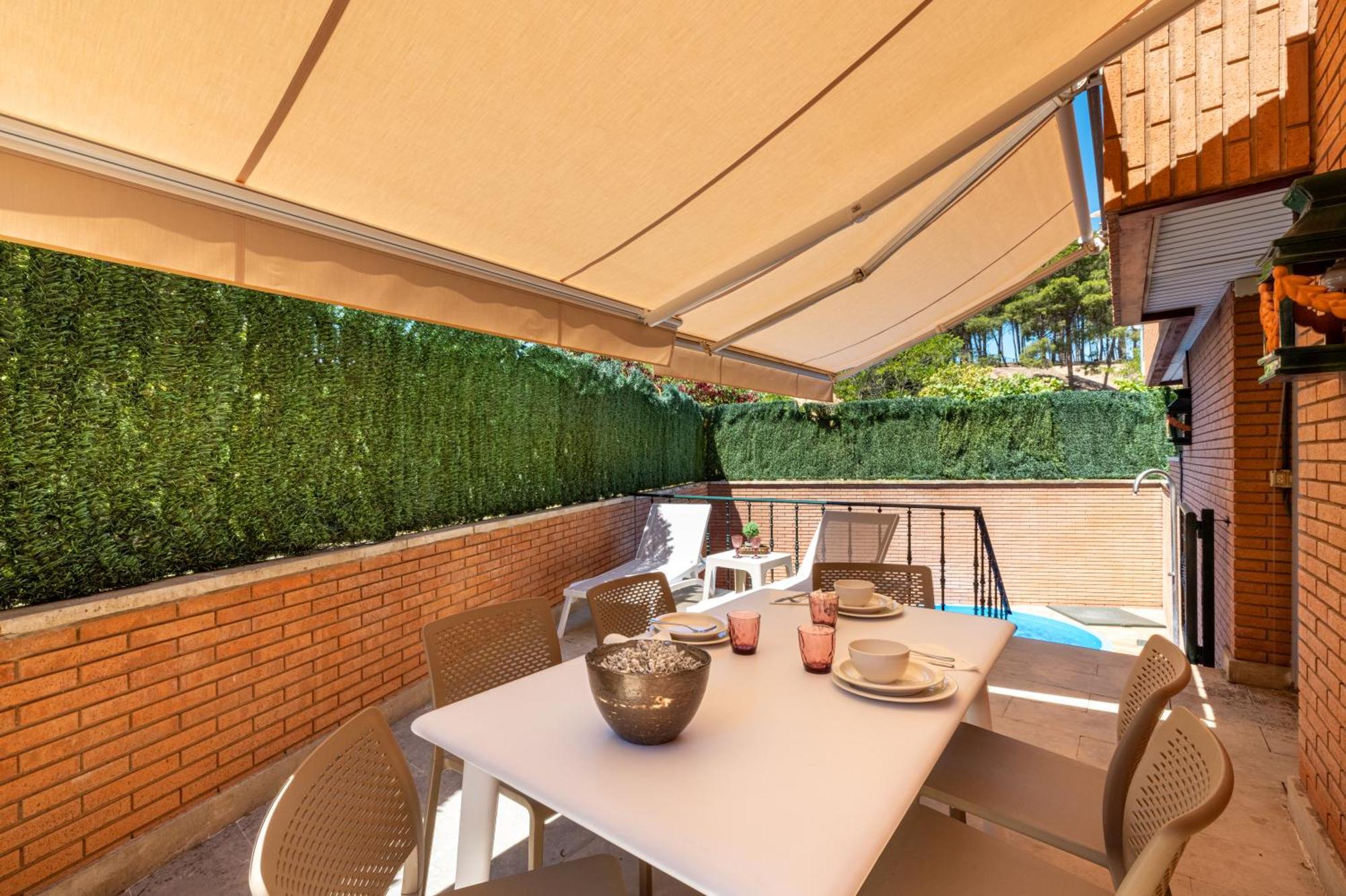 Casa Con Piscina En El Centro Villa Tudela Exteriör bild
